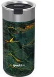 Quokka Boost Greenstone Thermobecher 400 ml mit Br&uuml;heinsatz
