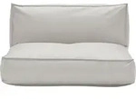 Stay Zweisitzer-Gartensofa 120 x 120 cm, wei&szlig;
