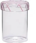 Heir Aufbewahrungsglas 14 cm rosa