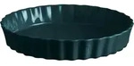 Emile Henry Tarteform tief 32 cm, Keramik, Graphit