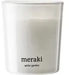 Meraki White Garden Duftkerze klein