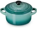 Mini Cocotte Back- und Servierform 250 ml, Bleu Riviera