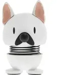 Hoptimist Dog Breed Figur Franz&ouml;sische Bulldogge XS, wei&szlig;