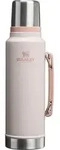 Legendary Classic Thermoskanne mit Griff Hammertone Rose Quart 1,4 l
