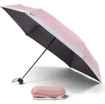 Pantone Travel Regenschirm hellrosa mit Etui