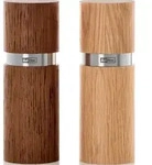 Textura Salz- und Pfefferm&uuml;hlen XS dunkle und helle Eiche 2 St.