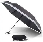 Pantone Travel Regenschirm schwarz mit Etui