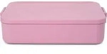 Make & Take Lunchbox L, mit Unterteilung, rosa
