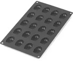 Gourmet Backform f&uuml;r Madeleines mini schwarz