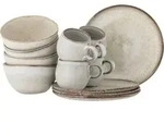 Sandrine Fr&uuml;hst&uuml;cksset, 12-teilig, beige