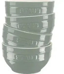 Staub Snackschalen 14 cm, Eukalyptusgr&uuml;n, 4 St.