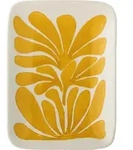 Fauni Platte 11,5 x 15 cm gelb