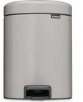 NewIcon Treteimer 5 l, silber