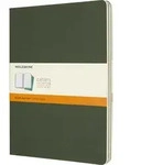 Moleskine Cahier Journals Linierte Notizb&uuml;cher XL Waldgr&uuml;n 3 St.