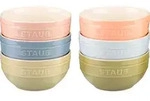 Staub Snackschalen 14 cm, farbig, 6 St.