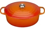 Signature Br&auml;ter 33 cm oval Feuriges Orange