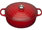 Gourmet Signature Topf 30 cm kirschrot