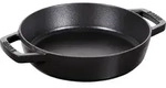 Staub Pfanne 20 cm schwarz mit zwei Griffen