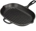 Signature Grillpfanne 32 cm oval schwarz
