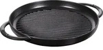 Staub Grillpfanne 30 cm schwarz mit zwei Griffen