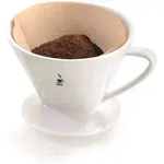 Sandro Kaffeezubereiter aus Porzellan f&uuml;r Filter der Gr&ouml;&szlig;e 2