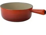 Fondue Caquelon Tradition Collection Fondue-Kasserolle 22 cm kirschrot