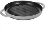 Staub Grillpfanne 26 cm graphitfarbig mit zwei Griffen