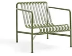 Palissade Niedriger Loungesessel f&uuml;r den Garten, oliv