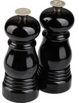 Le Creuset Salz- und Pfefferm&uuml;hlen 11 cm schwarz 2 St.
