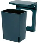 Brabantia M&uuml;lleimer f&uuml;r Schrankmontage rechteckig 10 l