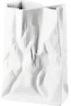 Dnl Vase 18 cm Wei&szlig; matt