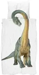 Bettw&auml;sche Dino Bronto 140 x 200 cm mit Kissenbezug 60 x 70 cm