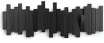 Umbra Wandgarderobe St&auml;bchen schwarz