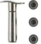 Le Creuset WA-137B Weinpumpe silberfarben dunkel aus Metall