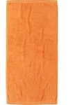 Lifestyle Sport Handtuch 70 x 140 cm glatt Mandarine