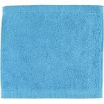 Lifestyle Sport Handtuch 30 x 30 cm glatt azurblau