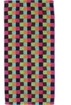 Cube Handtuch 70 x 180 cm bunt dunkel