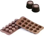 Scg07 Praline Form f&uuml;r Schoko-Pralinen Silikon