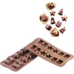 Scg06 Christmas Form f&uuml;r Schoko-Pralinen Silikon