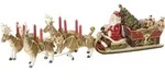 Christmas Toy's Memory Weihnachtsdekoration Weihnachtsmann mit Spieldose