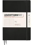 Leuchtturm 1917 Notizbuch Softcover B5, 123 Seiten, gepunktet, schwarz, 80 g/m2