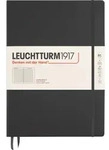 Leuchtturm 1917 Notizbuch A4+, liniert, Hardcover, 235 Seiten, 100 g/m2, schwarz