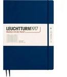 Leuchtturm 1917 Notizbuch A4+, liniert, Hardcover, 123 Seiten, 100 g/m2, marineblau
