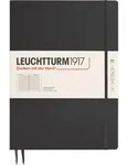 Leuchtturm 1917 Notizbuch A4+, liniert, Hardcover, 123 Seiten, 100 g/m2, schwarz