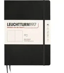 Leuchtturm 1917 Notizbuch B5, 123 Seiten, blanko, schwarz, 80 g/m2
