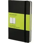 Moleskine Blanko Notizbuch P schwarz harter Einband