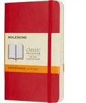 Moleskine Liniertes Notizbuch P rot weicher Einband