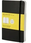 Moleskine Kariertes Notizbuch P schwarz weicher Einband