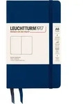 Leuchtturm 1917 Notizbuch A6, 187 Seiten, liniert, marineblau, 80 g/m2
