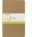 Moleskine Cahier Journals Blanko Notizb&uuml;cher L sandfarbig 3 St.